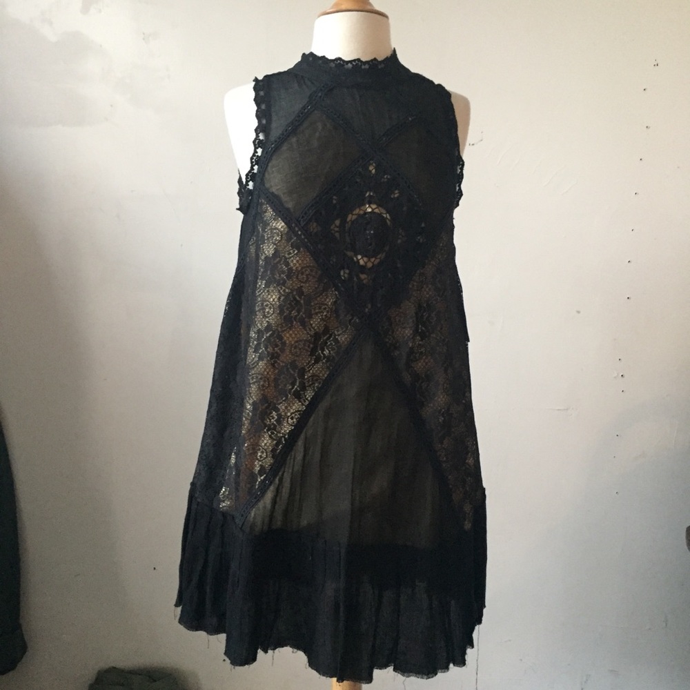 FREE PEOPLE 🐚 Angel Lace Dress - Picture 2 of 8